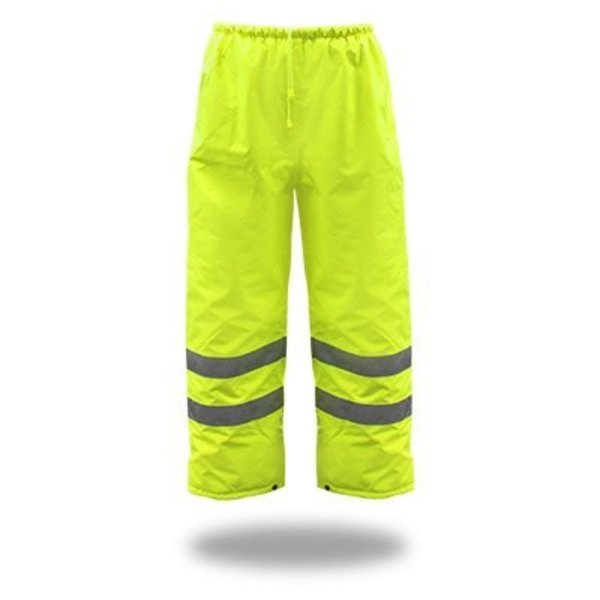 Safety Works XL YEL Lined Rain Pant 3NR4000X